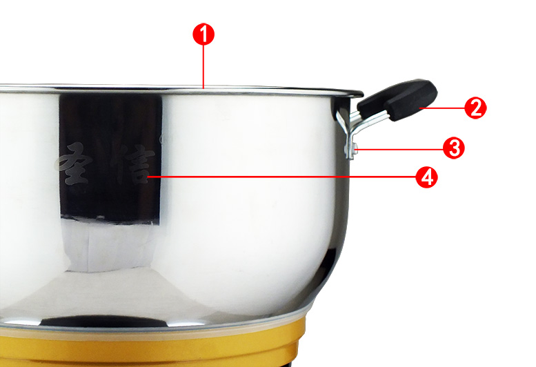 电热锅锅体 电热锅锅体