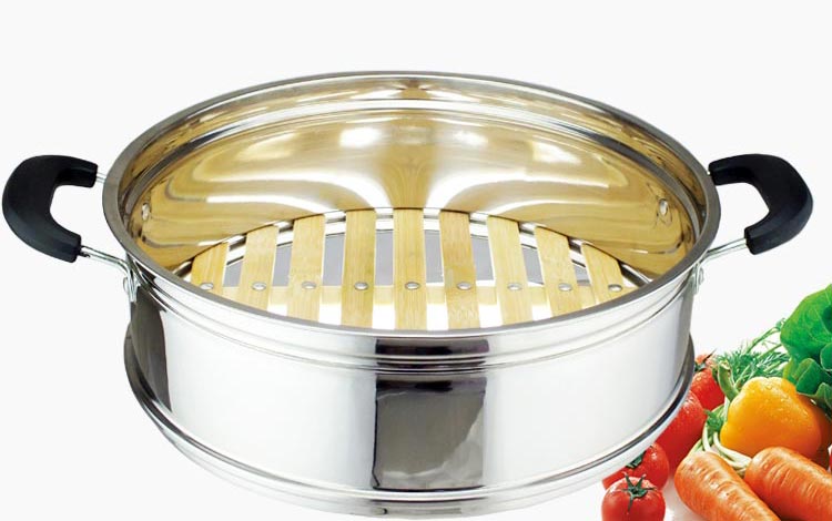 电热锅竹底蒸笼